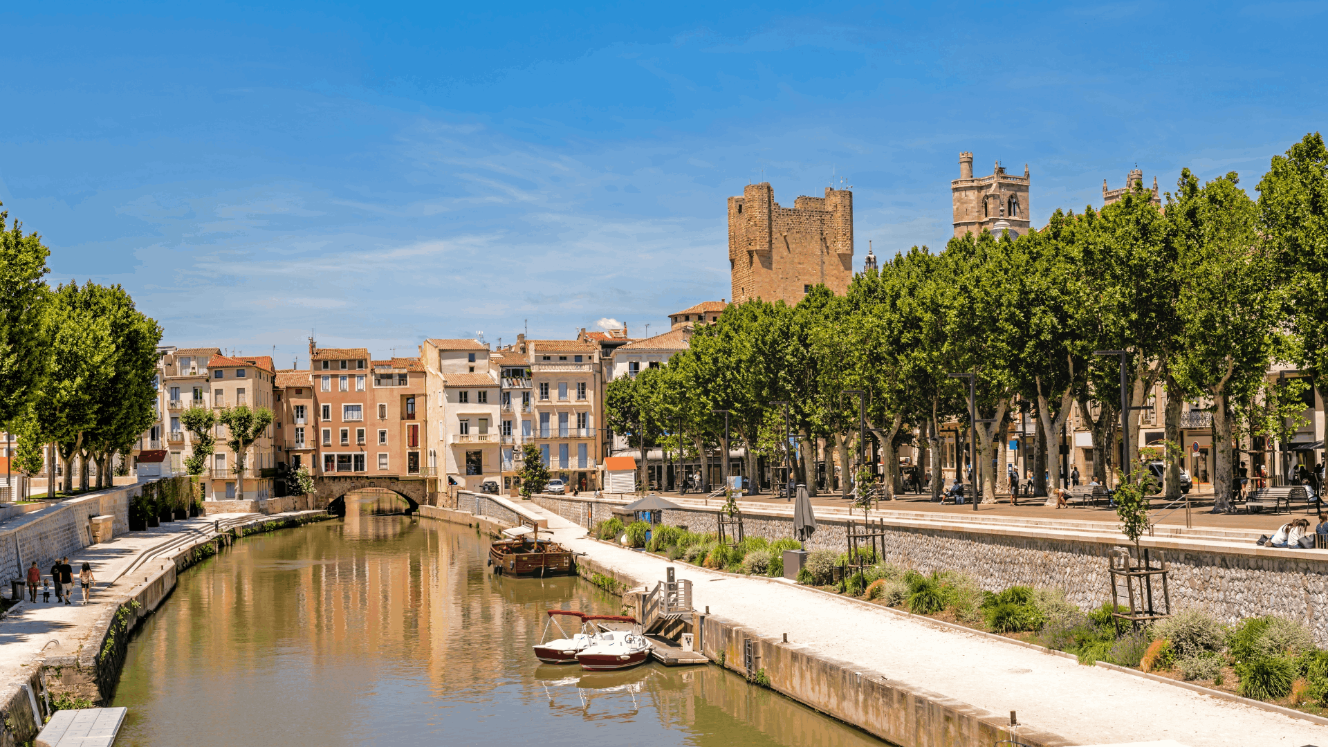 Canal de la Robine à Narbonne