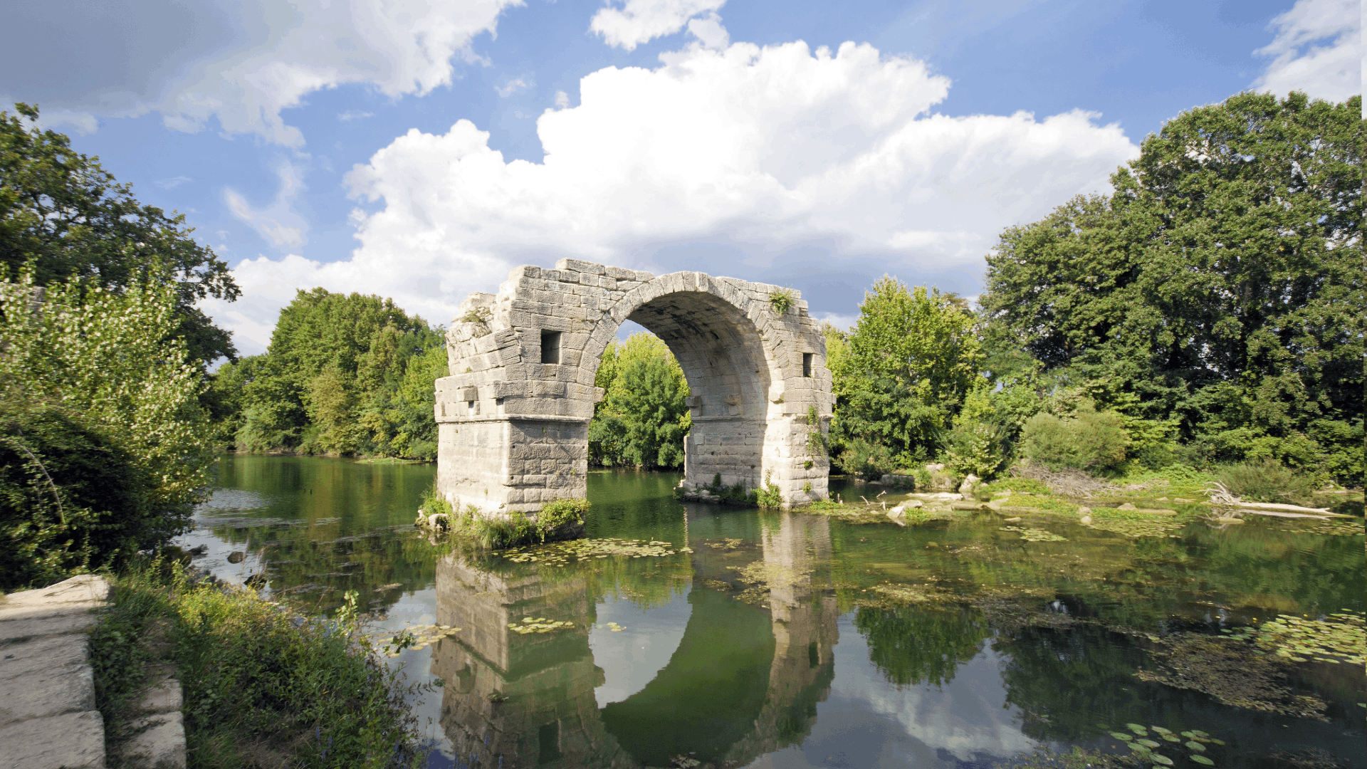Pont antique à Lunel
